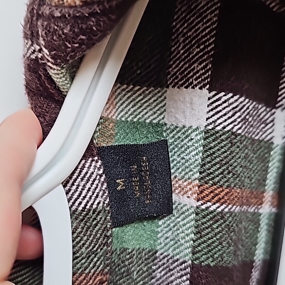Red Head Green And Brown Thick Flannel in Men's Size Medium EUC - Picture 6 of 9